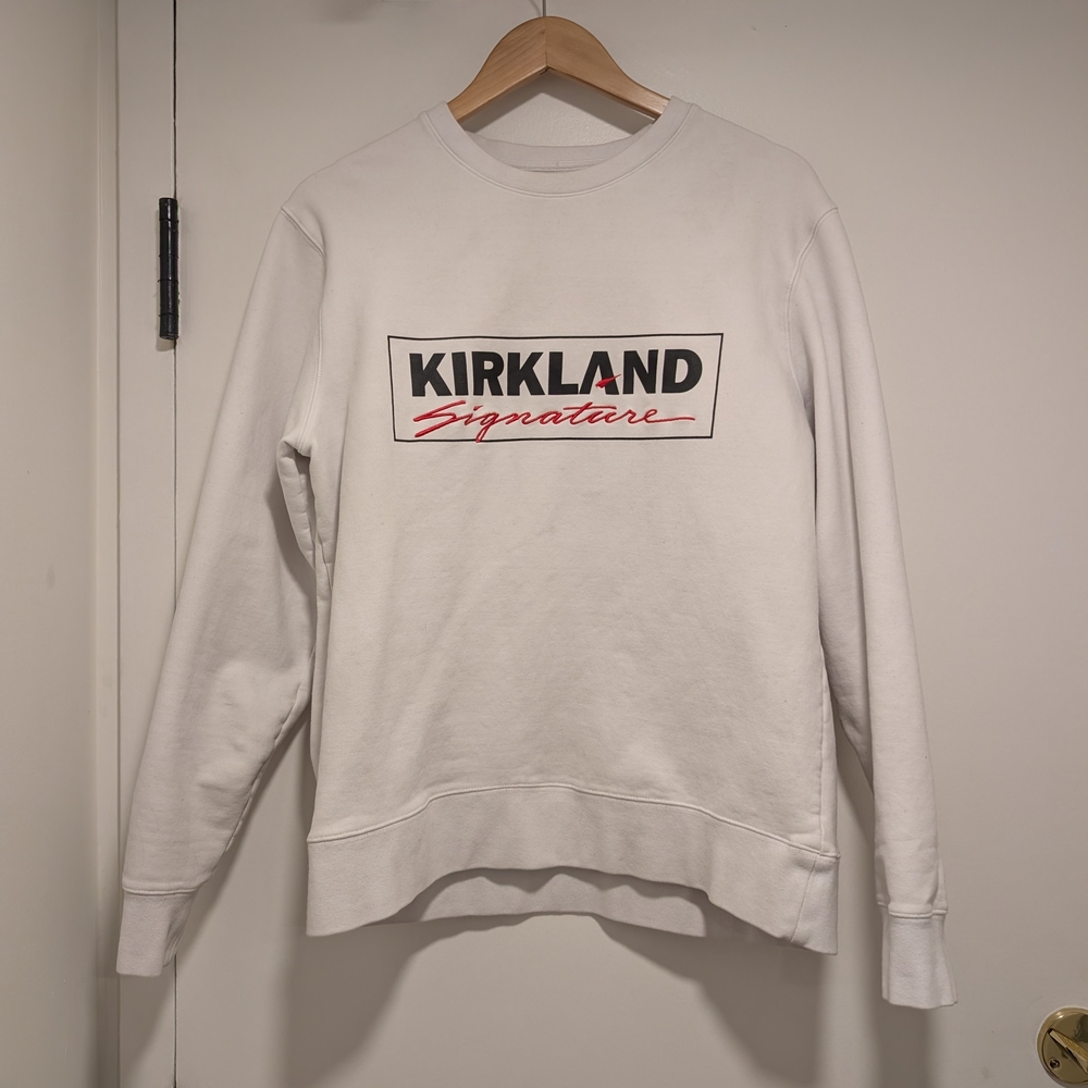 Kirkland Signature White Men's Sweater